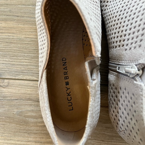 Luck Brand Bayley Perforated Ankle Booties - Picture 5 of 6
